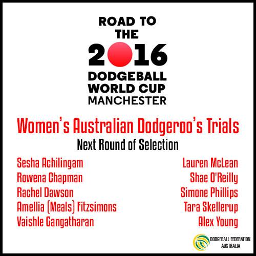 Australia Dodgeroos - Women's World Cup Provisional List