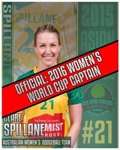 Clare Spillane (Women's Captain)